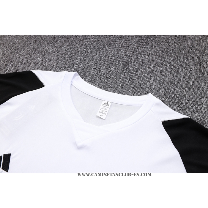 Chandal del Juventus 23-24 Manga Corta Blanco - Pantalon Corto
